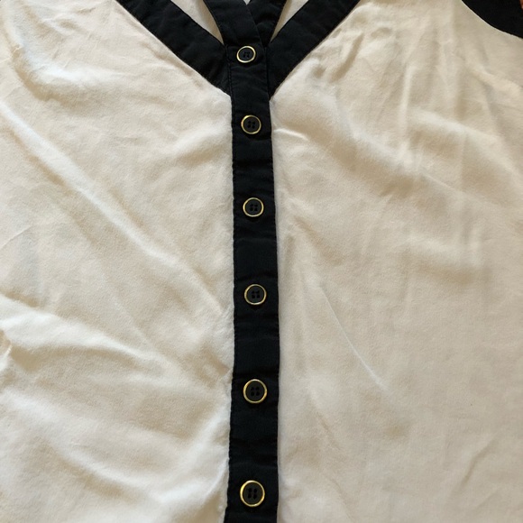 Yumi Kim Women’s White 100% Silk Top (Small) - Picture 4 of 8